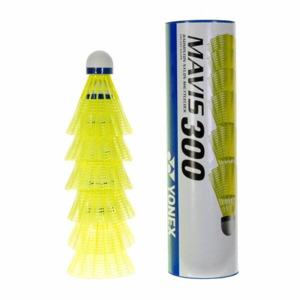 Plastic shuttles: Yonex Mavis 300 (yellow) - Afbeelding 3