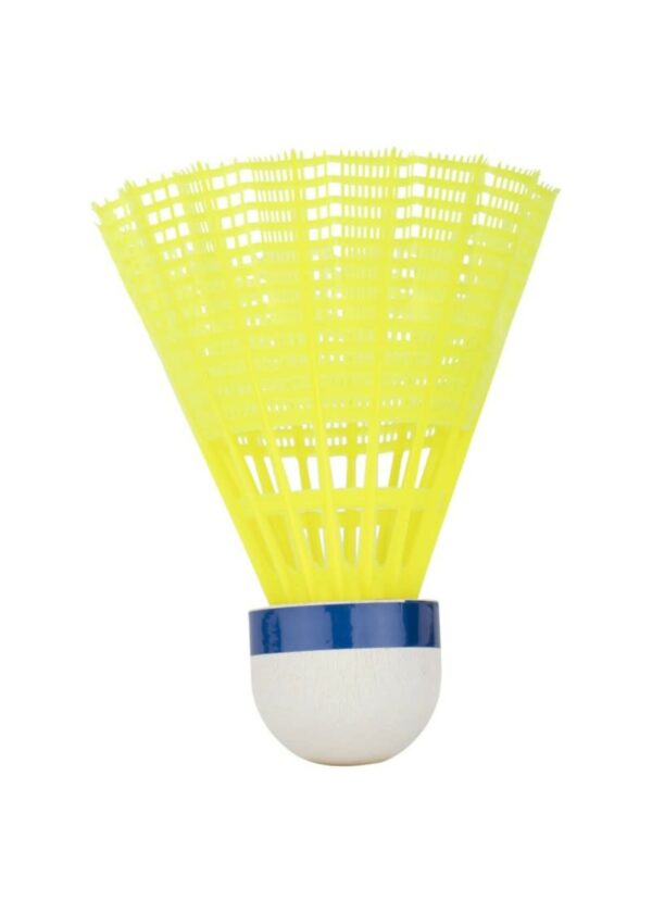 Plastic shuttles: Yonex Mavis 300 (yellow)